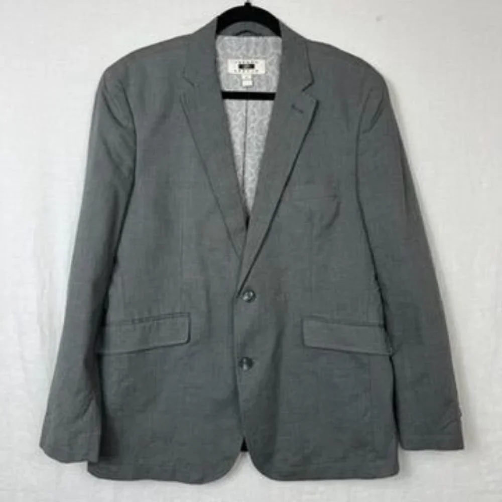 Joseph Abboud Cotton Blazer Mens M Double Vent‎ 2 Button Casual Preppy Academia